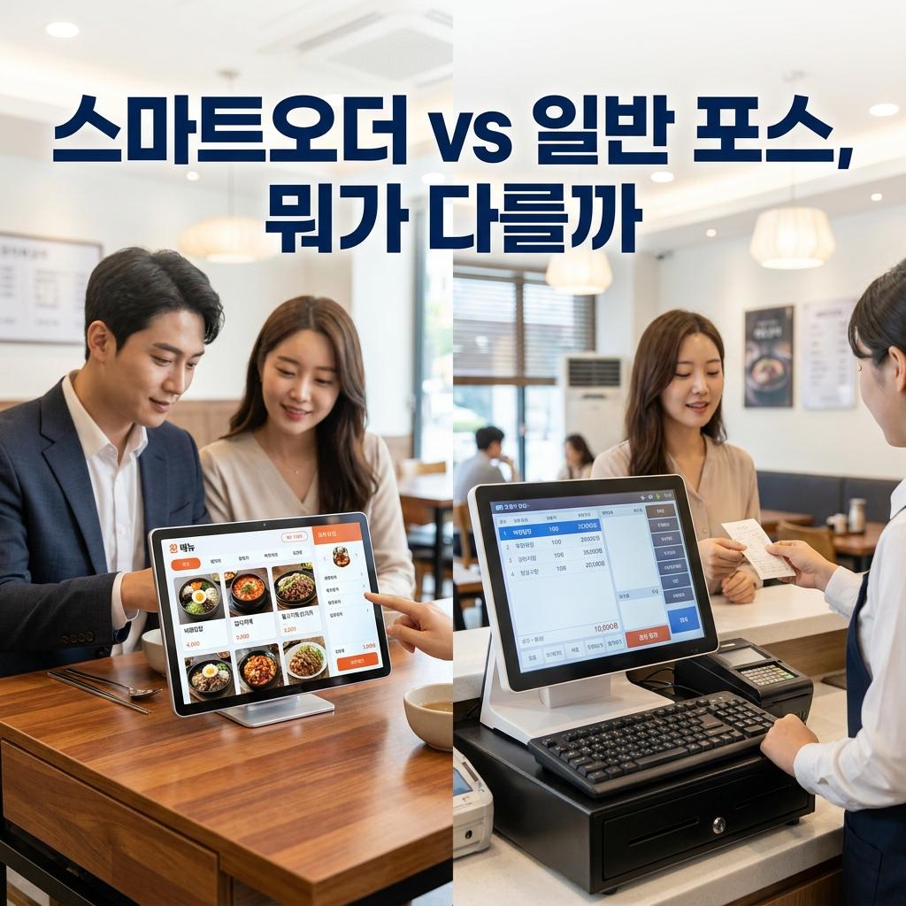 스마트오더 vs 일반 포스, 사장님이 진짜 알아야 할 차이